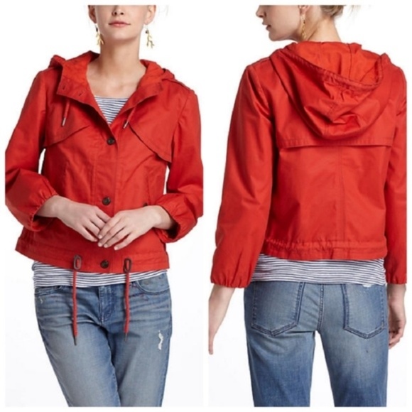 cropped anorak jacket